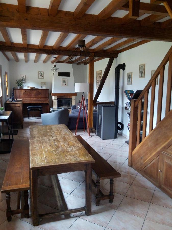 La Bergerie, Cottage Normand 5 Pers. Avec Piano Épreville-en-Lieuvin Exterior foto
